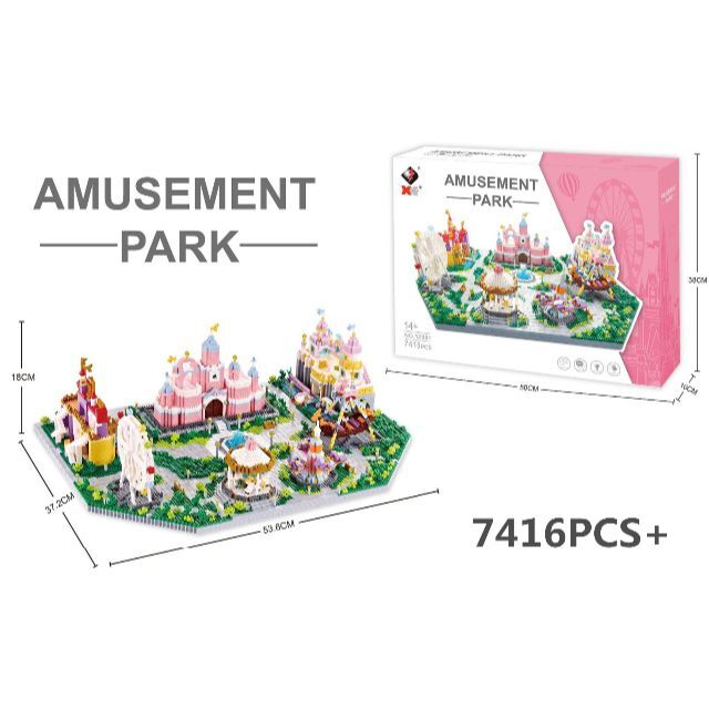 【即日発送】★蘇州古典園林★癒され度120％★ナノブロック互換★3930PCS★