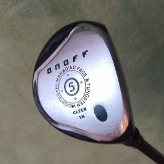 オノフ(Onoff)のオノフ　5W 18°　美品(クラブ)