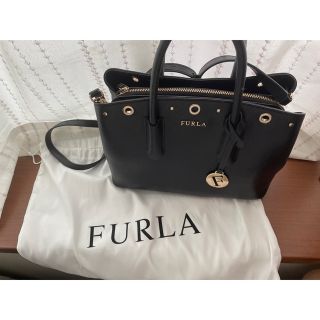 フルラ(Furla)の【美品】FURLA ハンドバッグ ショルダーバッグ(ショルダーバッグ)