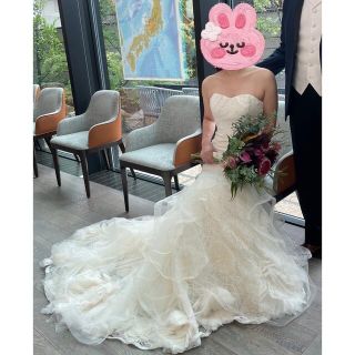 Verawang  マーメイドドレス US4(S-M) 定価約90万円