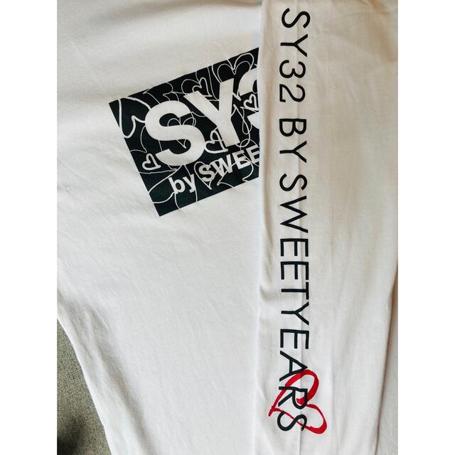 SWEET YEARS(スウィートイヤーズ)の【SY32】未着用 ハート ボックス ロゴ 長袖Tシャツ XLサイズ タグ有り メンズのトップス(Tシャツ/カットソー(七分/長袖))の商品写真