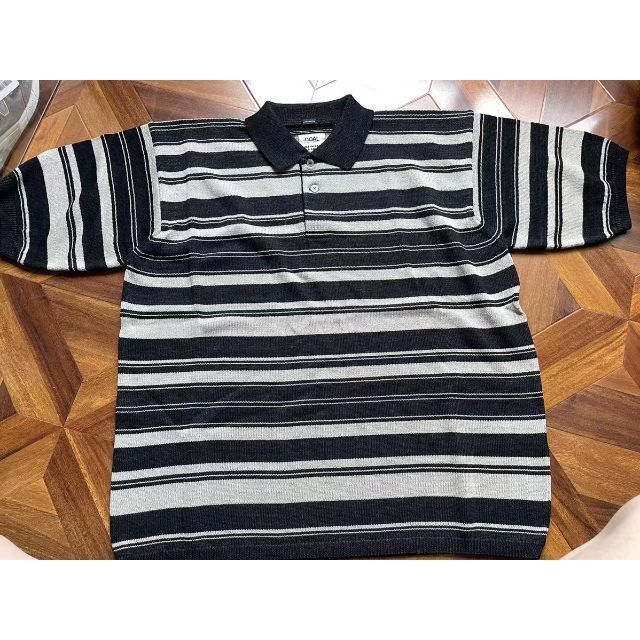 シャツ NANAMICA H/S STRIPE POLO SWEATERの通販 by のおの's shop|ラクマ メンズ