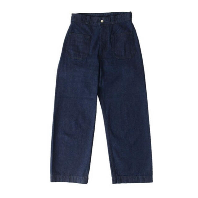 美品】ORCIVAL デニムパンツ パッチポケット ワイドパンツ
