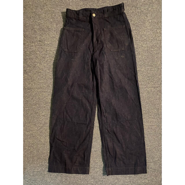 美品】ORCIVAL デニムパンツ パッチポケット ワイドパンツ