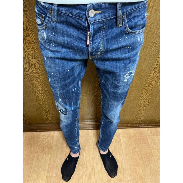 希少サイズ42 DSQUARED2 slimjean - デニム/ジーンズ