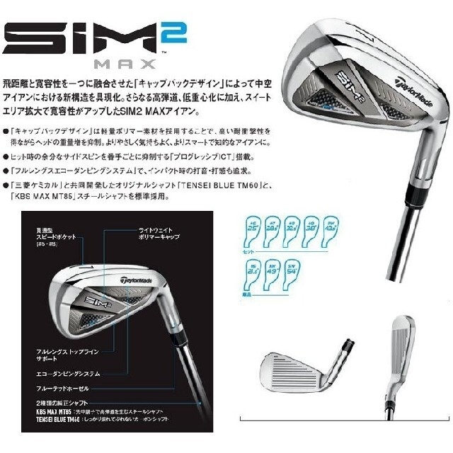 SIM  MAX     ウェッジ  ＳＷ  TENSEI【Ｒ】新品未使用