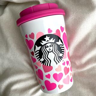 スターバックスコーヒー(Starbucks Coffee)のスターバックス☆新品未使用！バレンタインステンレスTOGOカップタンブラーハート(タンブラー)