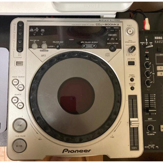 Pioneer(パイオニア)のPioneer CDJ800mk2 一台のみ 楽器のDJ機器(CDJ)の商品写真