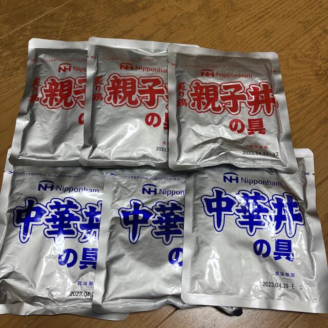 日本ハム(ニホンハム)の日本ハム　親子丼3ヶ+中華丼3ヶセット 食品/飲料/酒の加工食品(レトルト食品)の商品写真