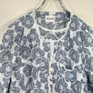 【美品】インゲボルグ とても上品なセットアップ ブラウス フレアスカート
