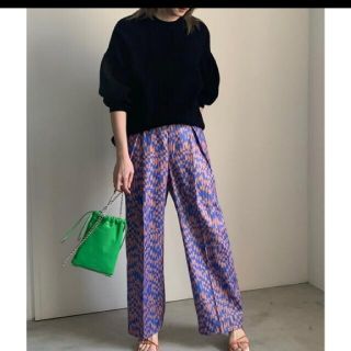 アメリヴィンテージ(Ameri VINTAGE)のアメリヴィンテージ  GEOMETRIC PATTERN LOOSE PANTS(カジュアルパンツ)