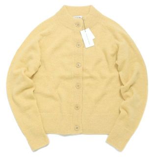 ドリスヴァンノッテン(DRIES VAN NOTEN)の新品 DRIES VAN NOTEN アルパカ カーディガン  イエロー系(カーディガン)