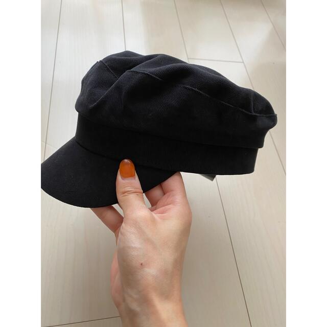 ZARA(ザラ)のZARA マリンキャップ キャスケット お取り置き レディースの帽子(キャスケット)の商品写真