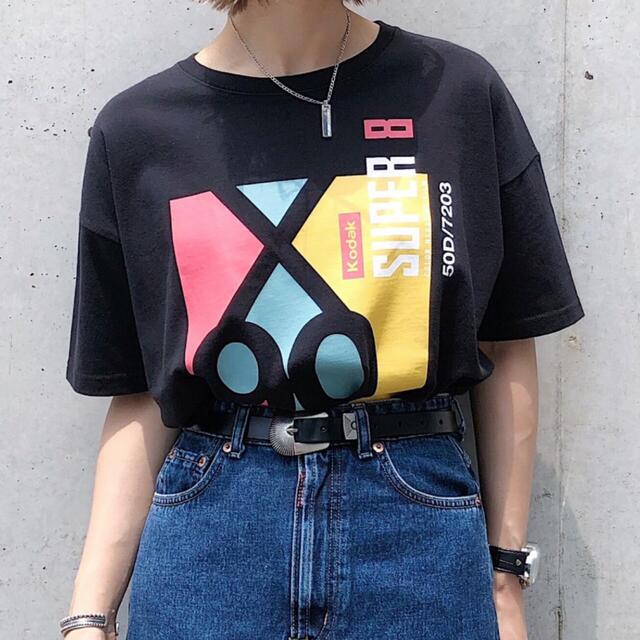 PAGEBOY(ページボーイ)のBIGプリントTEE レディースのトップス(Tシャツ(半袖/袖なし))の商品写真