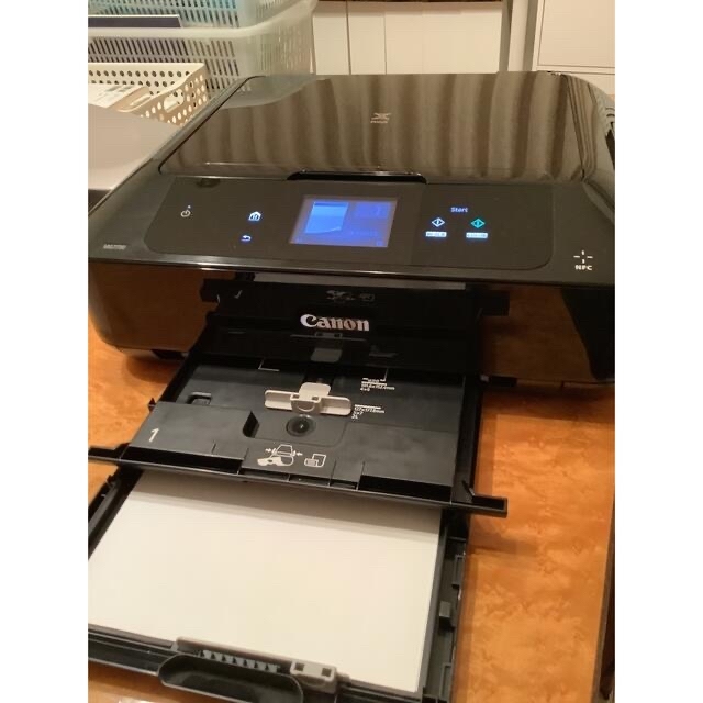 総印刷枚数50枚以下‼️ Canon PIXUS MG7730BK コピー機 PC周辺機器 PC