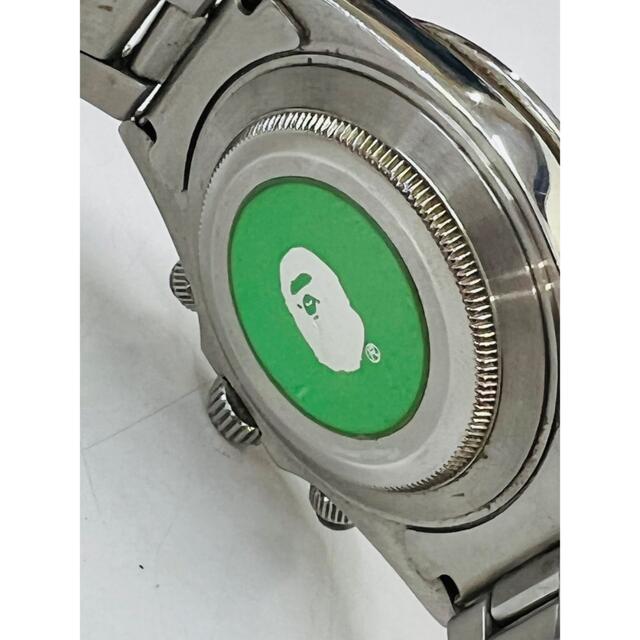 A BATHING APE(アベイシングエイプ)の【希少】BAPEX デイトナ A BATHING APE ア ベイシング エイプ メンズの時計(腕時計(アナログ))の商品写真