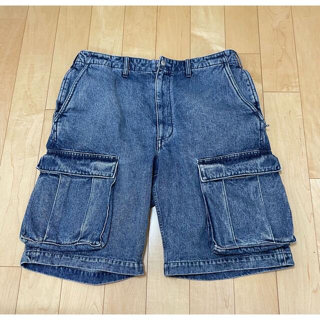 SSZ BEAMS WUSDP SHORTS デニム パンツ L | vrealitybolivia.com
