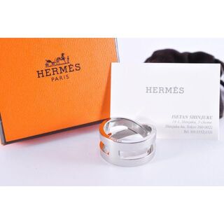 エルメス(Hermes)の【極美品】HERMES エルメス リング メンズ 箱付き 希少　約6.5センチ(リング(指輪))