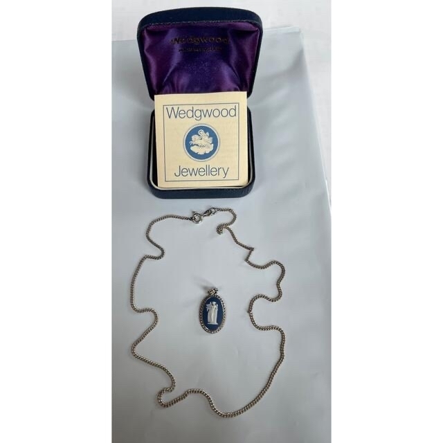 WEDGWOOD(ウェッジウッド)のビンテージ　ウェッジウッド　ミニ　🇬🇧女神　　silver925 レディースのアクセサリー(ネックレス)の商品写真