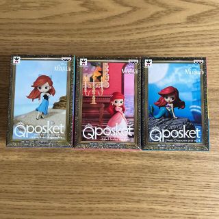 ディズニー(Disney)のQposket petit アリエル　3体セット(フィギュア)