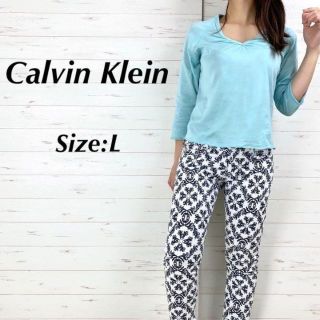 カルバンクライン(Calvin Klein)のCalvinKlein カルバンクライン ギャザー 長袖 カットソー ブラウス(Tシャツ(長袖/七分))