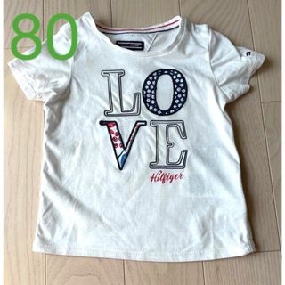 トミーヒルフィガー(TOMMY HILFIGER)のTOMMY HILFIGER  Tシャツ　80(Ｔシャツ)