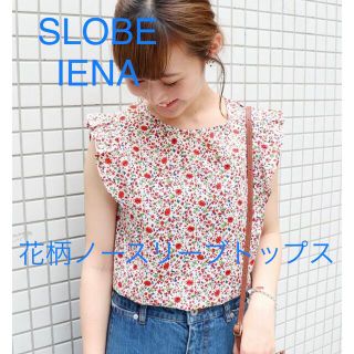 スローブイエナ(SLOBE IENA)のSLOBE IENA 小花柄フリルスリーブブラウス(シャツ/ブラウス(半袖/袖なし))