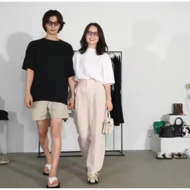 6 (ROKU)(ロク)のroku 6 GEORGETTE TUCK PANTS 希少サイズ32 レディースのパンツ(その他)の商品写真