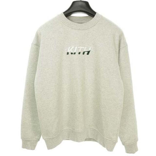 キス KITH 21AW オービット ロゴ クルーネック スウェット シャツ S59cm着丈