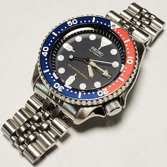 SEIKO SKX009 ネイビーボーイ　美品