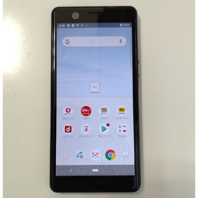 Xperia(エクスペリア)の3662 docomo XPERIA  Ace SO-02L スマホ ブラック スマホ/家電/カメラのスマートフォン/携帯電話(スマートフォン本体)の商品写真