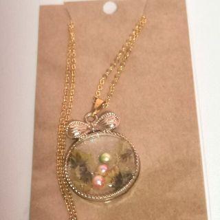 ハンドメイド　ネックレス(ネックレス)