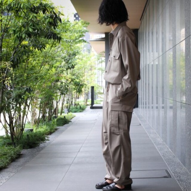 AURALEE(オーラリー)のAURALEE woolmax gabardine fatigue pants メンズのパンツ(ワークパンツ/カーゴパンツ)の商品写真