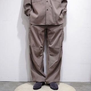 オーラリー(AURALEE)のAURALEE woolmax gabardine fatigue pants(ワークパンツ/カーゴパンツ)