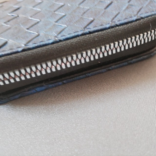 紺色ミニ財布メンズ メンズのファッション小物(折り財布)の商品写真