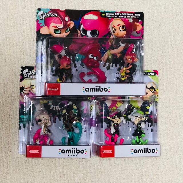 スプラトゥーン amiibo 3点セット