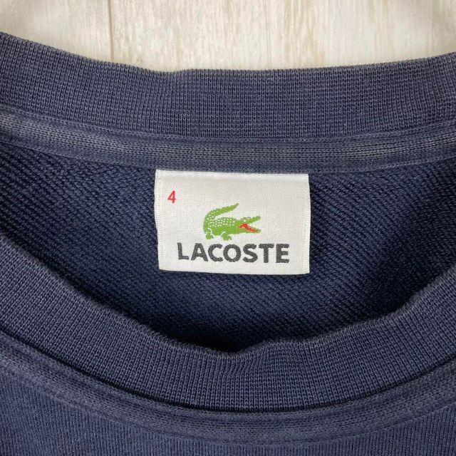 希少デザイン】LACOSTE ラコステ スウェット 碇 イカリデザイン ワニ