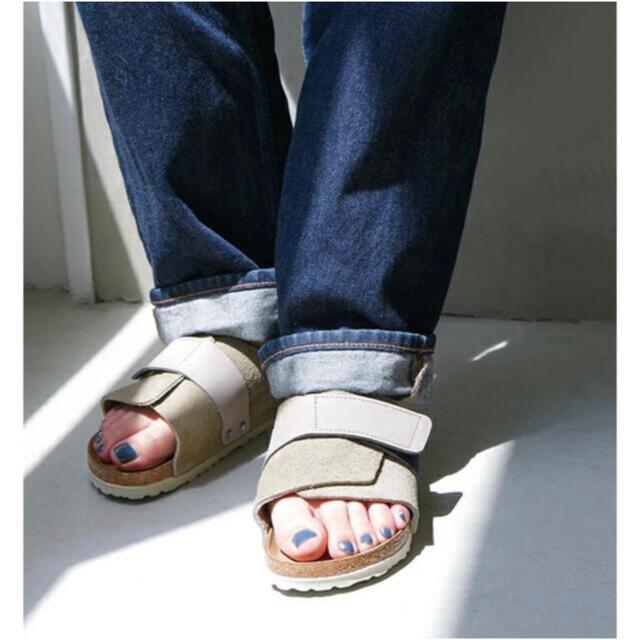 BIRKENSTOCK(ビルケンシュトック)のビルケンシュトック  KYOTO キョウト サンダル　トープ　38 レディースの靴/シューズ(サンダル)の商品写真