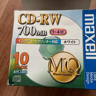 マクセル(maxell)のmaxell CD-RW CDRW80PW.1P10S(その他)