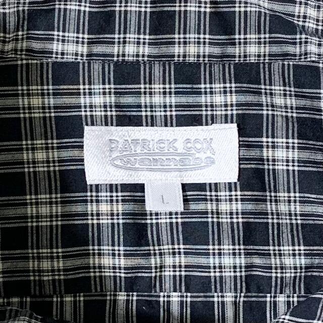PATRICK COX(UK)パッチドコットンチェックシャツ 4