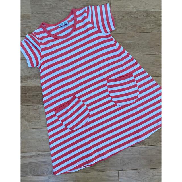 marimekko(マリメッコ)のmarimekko マリメッコ  ワンピース　110cm キッズ/ベビー/マタニティのキッズ服女の子用(90cm~)(ワンピース)の商品写真