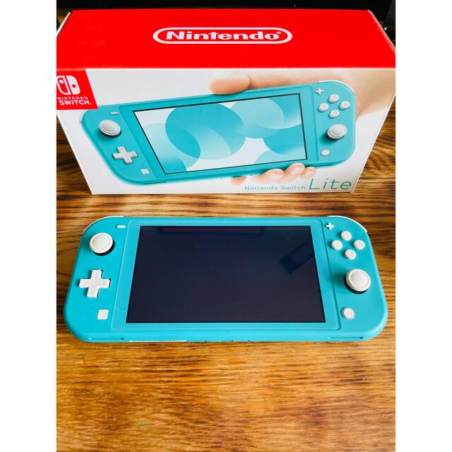 任天堂 Switch lite ターコイズ　美品