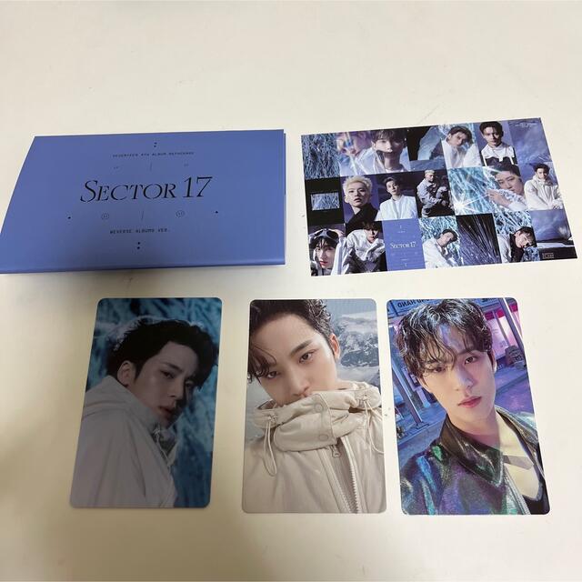 SEVENTEEN ミンギュ　SECTOR17 トレカ　weverse特典