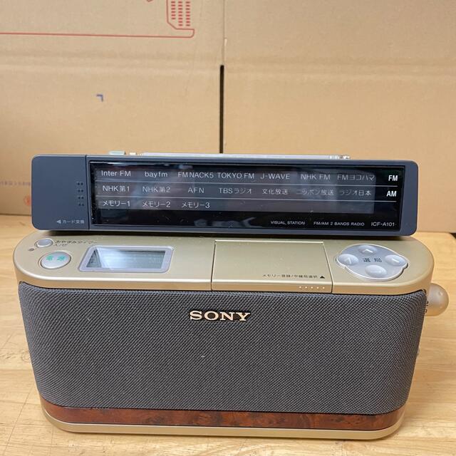 SONY ICF-A101 FM/AM PLLシンセサイザーポータブルラジオ