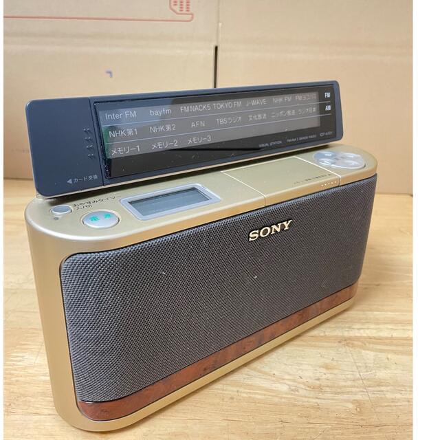 SONY FM AM ホームラジオ A101 ゴールド ICF-A101 N