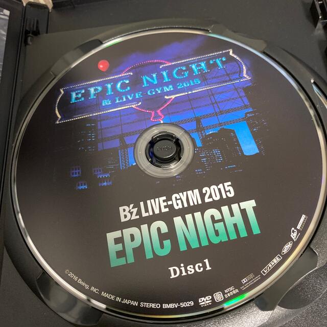 B’z LIVE-GYM 2015 EPIC NIGHT DVD エンタメ/ホビーのDVD/ブルーレイ(ミュージック)の商品写真