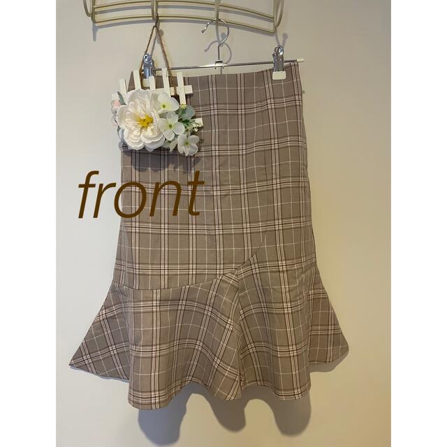 dholic(ディーホリック)の韓国❤︎クラシカルチェックマーメイドフレアスカート レディースのスカート(ひざ丈スカート)の商品写真