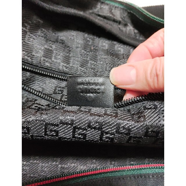 Gucci(グッチ)の[GUCCI グッチ]シェリーライン ダブルファスナー ボストンバック メンズのバッグ(トラベルバッグ/スーツケース)の商品写真