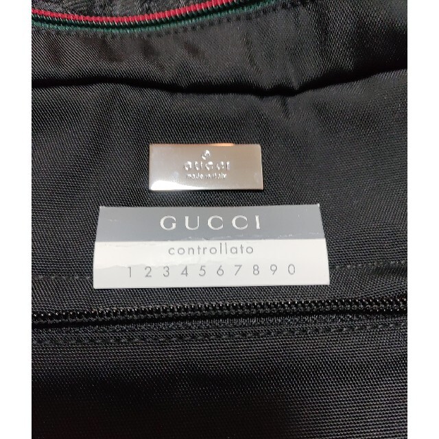 Gucci(グッチ)の[GUCCI グッチ]シェリーライン ダブルファスナー ボストンバック メンズのバッグ(トラベルバッグ/スーツケース)の商品写真