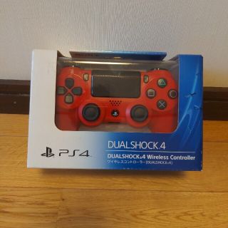 プレイステーション4(PlayStation4)のPS4 ワイヤレスコントローラー DUALSHOCK®4　レッド(その他)